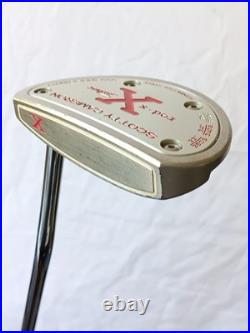 Scotty Cameron Red X Putter 35 Men's RH Original Head Cover & Divot Tool EXC+