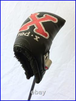 Scotty Cameron Red X Putter 35 Men's RH Original Head Cover & Divot Tool EXC+