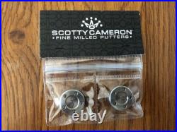 Scotty Cameron Removable Sole Weight Set 40g Stainless Steel Titleist NIB