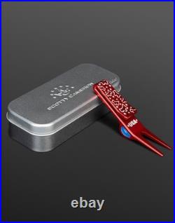 Scotty Cameron Ryder Cup Stars & Scotty Dogs Clip Divot Pivot Tool Bright Ted