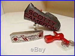 Scotty Cameron SELECT NEWPORT 2 Putter, RH, 35, Weight Tool/15g Weights, Cover