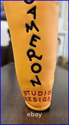 Scotty Cameron STUDIO DESIGN Yellow withPivot Tool Putter Headcover Titleist