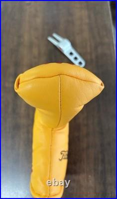Scotty Cameron STUDIO DESIGN Yellow withPivot Tool Putter Headcover Titleist Scotty Cameron STUDIO DESIGN Yellow withPivot Tool Putter Headcover Titleist