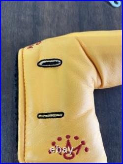 Scotty Cameron STUDIO DESIGN Yellow withPivot Tool Putter Headcover Titleist Scotty Cameron STUDIO DESIGN Yellow withPivot Tool Putter Headcover Titleist