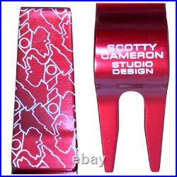 Scotty Cameron Scotty Dog Japan Aluminum Pivot Divot Tool Unused with Case
