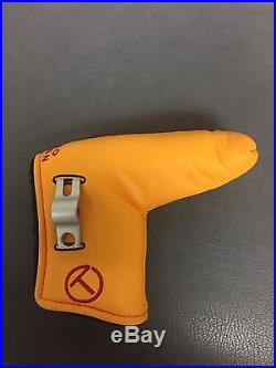 Scotty Cameron Screamin' Yellow Circle T Headcover and Divot Tool Mint