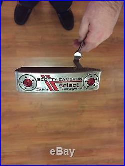 Scotty Cameron Select Newport 2 Putter + Extra Weights/tool