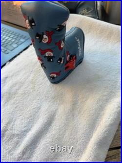 Scotty Cameron Snowman Headcover + OG Red Pivot Divot Tool NEW Never Used Rare