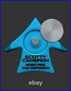 Scotty Cameron Special Limited Edition Aero Alignment Tool Kit Turbo Blue USOPEN