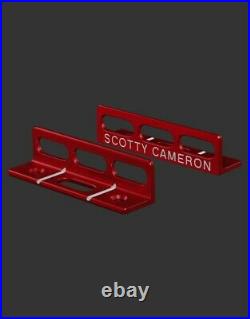 Scotty Cameron Special Limited Edition Putting Path Tool Misted Bright Dip Red