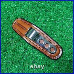 Scotty Cameron Stainless GSS Divot Tool Green Fork With Leather Case Unused 1096AK