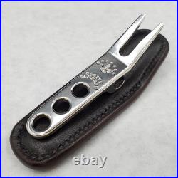 Scotty Cameron Stainless Pivot Tool & Leather Holder