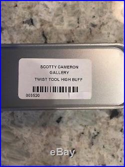 Scotty Cameron Stainless Steel Tiffany Twisty Pivot Tool With Holster Gallery