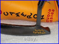 Scotty Cameron Studio Design 1.5 35 Putter withCover & Pivot Tool EXCELLENT COND