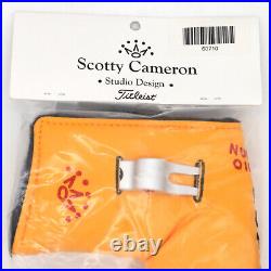 Scotty Cameron Studio Design 2001 Yellow Blade Putter Headcover Pivot Tool NIP