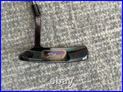 Scotty Cameron Studio Design 3.5 in Blue-Gun Finish with HC and Pivot Tool