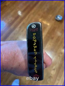 Scotty Cameron Studio Design 3.5 in Blue-Gun Finish with HC and Pivot Tool