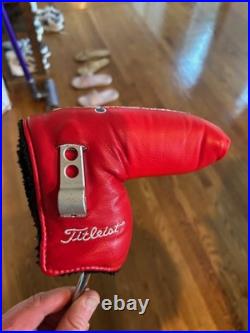 Scotty Cameron Studio Design 3.5 in Blue-Gun Finish with HC and Pivot Tool