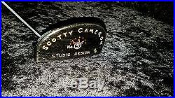 Scotty Cameron Studio Design No. 5 RH 35 Putter withHead Cover & Divot Repair Tool