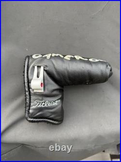 Scotty Cameron Studio Design No 6 X. P. Black Leather Putter Cover & Divot Tool