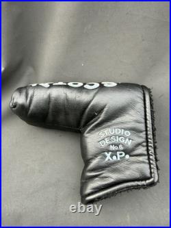 Scotty Cameron Studio Design No 6 X. P. Black Leather Putter Cover & Divot Tool