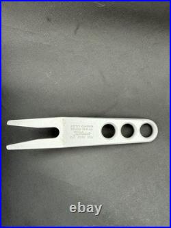 Scotty Cameron Studio Design No 6 X. P. Black Leather Putter Cover & Divot Tool