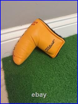 Scotty Cameron Studio Design Orange Blade Putter Headcover with Pivot Divot Tool
