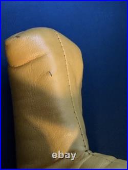 Scotty Cameron Studio Design Putter Headcover Yellow With Divot Repair Tool Scotty Cameron Studio Design Putter Headcover Yellow With Divot Repair Tool