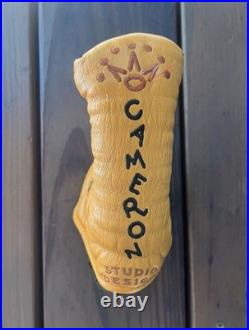 Scotty Cameron Studio Design Yellow Head Cover