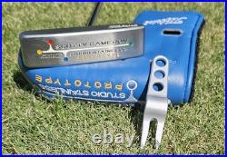 Scotty Cameron Studio Prototype Newport2 Centershaft Putter 35 In withcover & tool