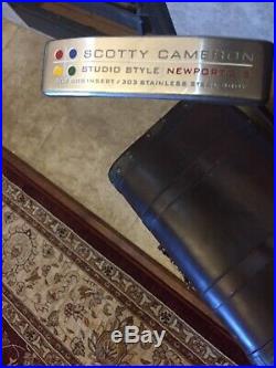 Scotty Cameron Studio Select Newport 2 Withcover And Divot Tool