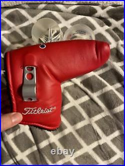 Scotty Cameron Studio Stainless Blade Putter Headcover with Divot Tool With Tees