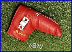 Scotty Cameron Studio Stainless Circle T Tour Only Headcover Red with Divot Tool