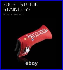 Scotty Cameron Studio Stainless Headcover With Pivot Tool 2002 New Authentic
