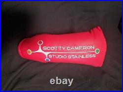 Scotty Cameron Studio Stainless Headcover with Pivot Tool
