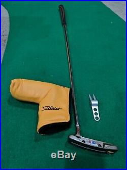 Scotty Cameron Studio Stainless Newport 1.5, 35 inch, Head Cover and Divot Tool