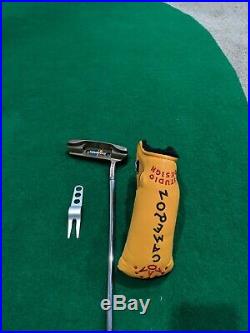 Scotty Cameron Studio Stainless Newport 1.5, 35 inch, Head Cover and Divot Tool