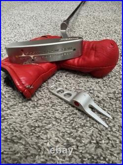 Scotty Cameron Studio Stainless Newport 340g 34in Head with headcover and tool