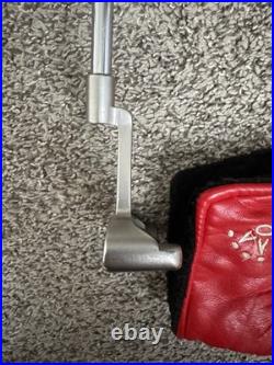 Scotty Cameron Studio Stainless Newport 340g 34in Head with headcover and tool