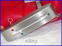 Scotty Cameron Studio Stainless Newport 35 Putter withCover & Pivot Tool GREAT