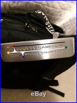 Scotty Cameron Studio Stainless Newport Beach WithHC+tool mint condition