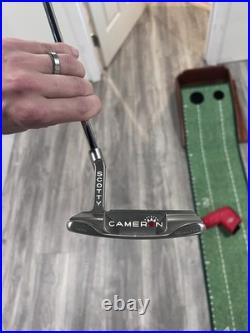 Scotty Cameron Studio Stainless Newport Blade Putter Red Head Cover & Pivot Tool