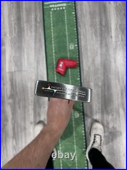 Scotty Cameron Studio Stainless Newport Blade Putter Red Head Cover & Pivot Tool