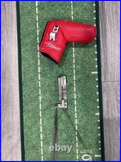 Scotty Cameron Studio Stainless Newport Blade Putter Red Head Cover & Pivot Tool