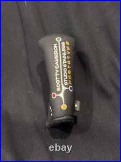 Scotty Cameron Studio Stainless Prototype Headcover With Tool