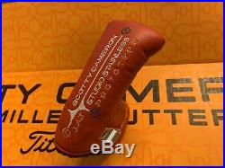Scotty Cameron Studio Stainless circle T tour J. A. T RED withTool Headcover Rare