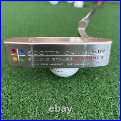 Scotty Cameron Studio Style Newport 2 Putter 33 350 Gram Original Grip HC Tool