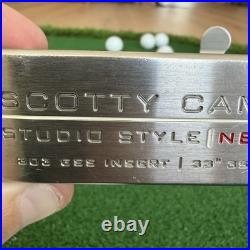 Scotty Cameron Studio Style Newport 2 Putter 33 350 Gram Original Grip HC Tool
