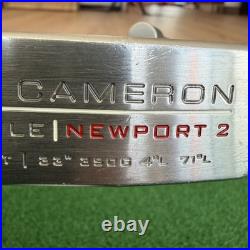 Scotty Cameron Studio Style Newport 2 Putter 33 350 Gram Original Grip HC Tool