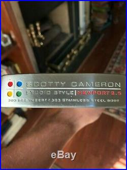 Scotty Cameron Studio Style Putter 35 with Headcover & Pitchmark Tool